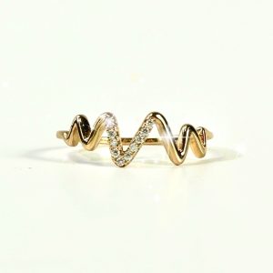crystal bloom moissonites band s925 ring