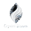 Premium crystal jewelry brand logo